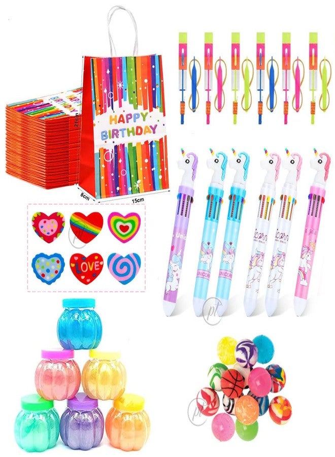 Promote Cartoon Theme Stationary Pack of 6 Sets for Kids, Staionary return gifts for Kids Party Bulk 3 4 5 6 7 For Birthday Return Gifts For Kids Children Girls, Boys Best (Crazy Flying Toy) - Image 1